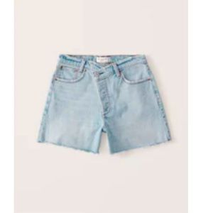 Abercrombie Fitch Dad Denim Shorts NWT